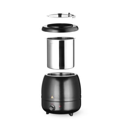 Konvice na polévku, HENDI, Kitchen Line, 8L, Černá, 230V/400W, ⌀330x(H)363mm | 860083